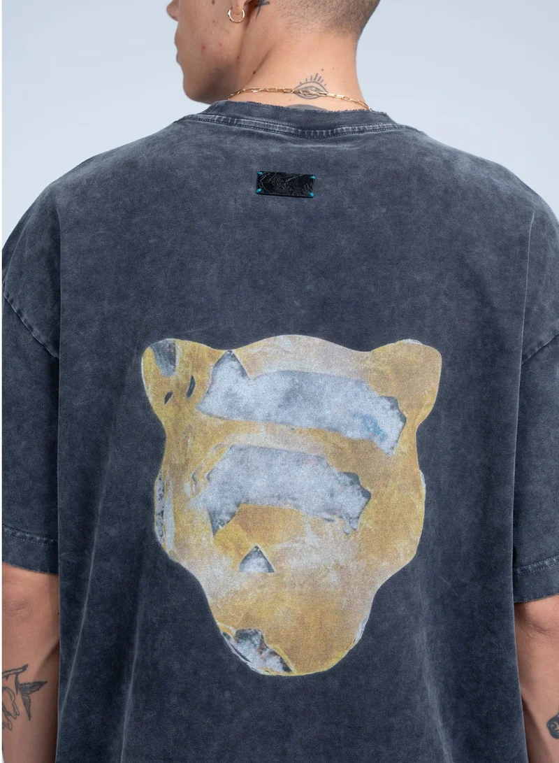 Tanjim Squad CONCRETE PULSE T-SHIRT - GRAY