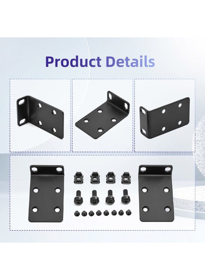 PhyinLan Rack Mount Kit 19" Large Switch Rack Ears Compatible for Cisco Small Business Series (18-50 Port Models) RM-300-19 - Image 3
