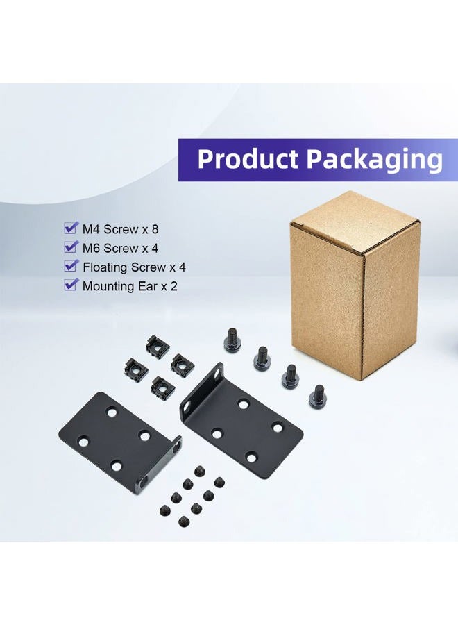 PhyinLan Rack Mount Kit 19" Large Switch Rack Ears Compatible for Cisco Small Business Series (18-50 Port Models) RM-300-19 - Image 5