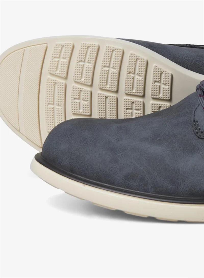 JACK & JONES Navy Blazer Detail:LOGO Casual Ankle Western Boots for Men | Best Price UAE