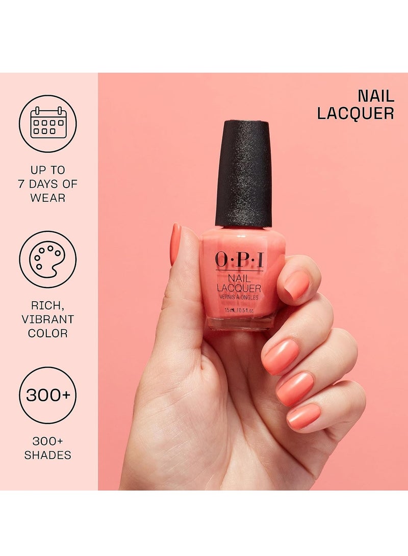 OPI O.P.I Nail Lacquer 15 ml nail polish Long Lasting Chip Resistant - Image 3