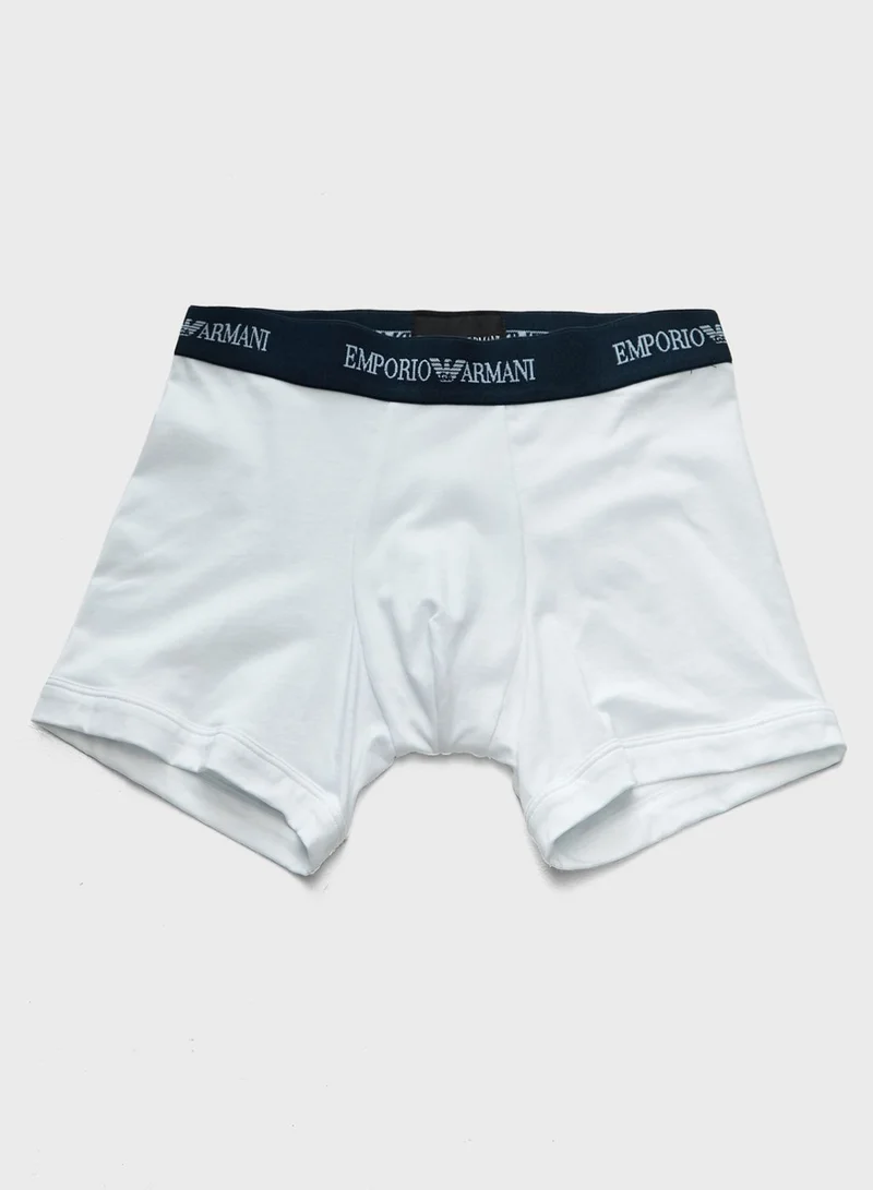 EMPORIO ARMANI 2 Pack Logo Waist Boxers