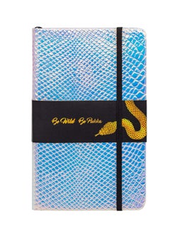 Pukka Pad Pukka Pad, Wild Notepad with Pocket - 8.5” x 5.3” - 96 Sheets of 80GSM Ivory Lined Paper - Python  - Image 1
