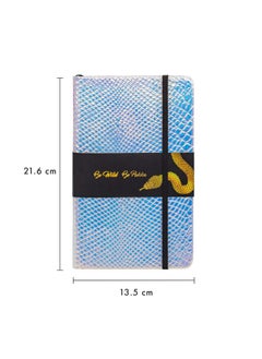 Pukka Pad Pukka Pad, Wild Notepad with Pocket - 8.5” x 5.3” - 96 Sheets of 80GSM Ivory Lined Paper - Python  - Image 2