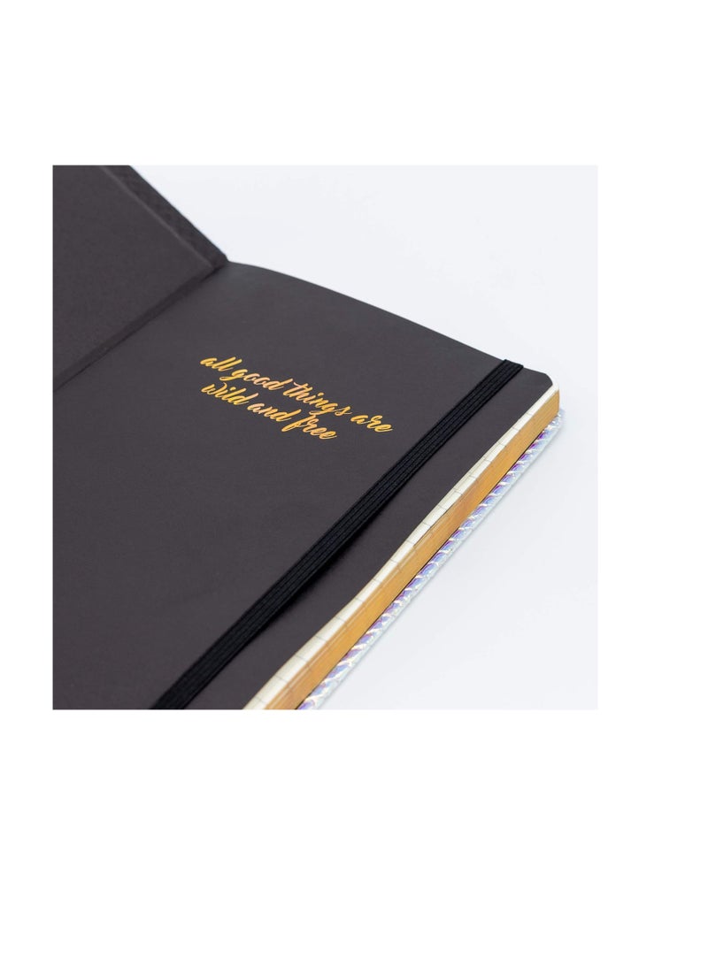 Pukka Pad Pukka Pad, Wild Notepad with Pocket - 8.5” x 5.3” - 96 Sheets of 80GSM Ivory Lined Paper - Python - Image 5