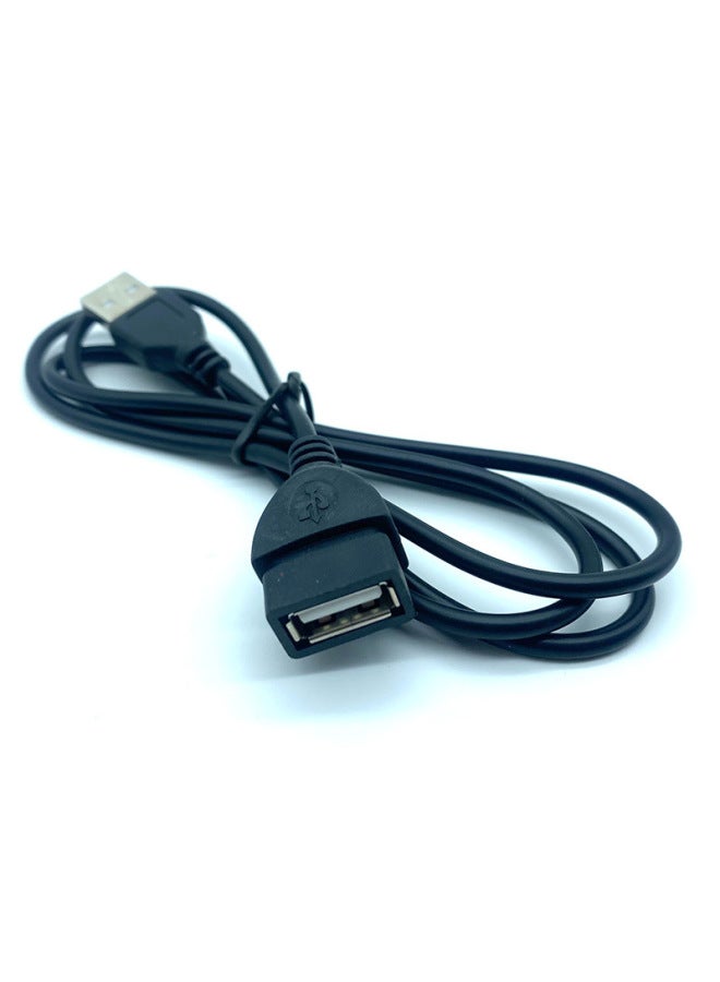 المبيعات المباشرة USB ذكر إلى أنثى تمديد كابل الماوس لوحة المفاتيح تمديد كابل كامل النحاس الأمتعة مشبك كابل البيانات اللون: 0.7 متر (4 النوى 500 مللي أمبير الحالي) - Image 5