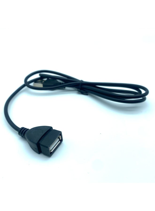 المبيعات المباشرة USB ذكر إلى أنثى تمديد كابل الماوس لوحة المفاتيح تمديد كابل كامل النحاس الأمتعة مشبك كابل البيانات اللون: 0.7 متر (4 النوى 500 مللي أمبير الحالي) - Image 3