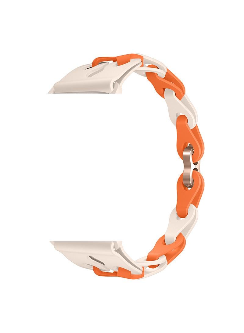 Y&D For Apple 42/44/45/49mm Fashion Hollow Silicone Bracelet Strap - Image 1