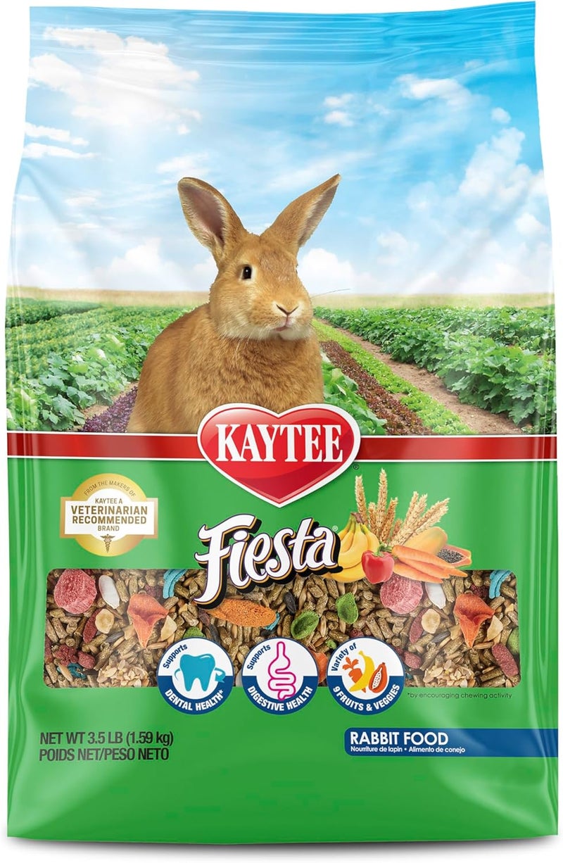 Kaytee Fiesta Rabbit Food 3.5 lb - Image 1