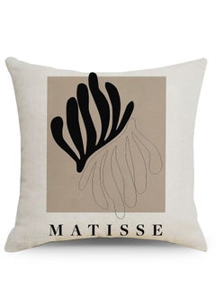 Y&D Nordic abstract pattern linen material pillowcase pillow cover 45*45cm 