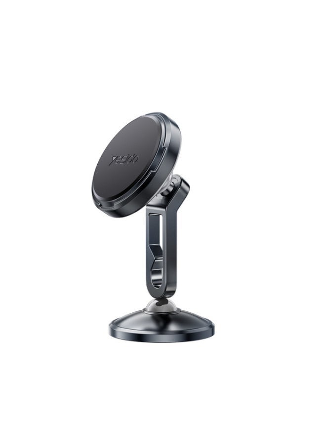 Yesido C210 Magnetic Car Phone Holder, Strong 4 Magnet Mount with Dual Ball Rotation, Zinc Alloy Dashboard Mobile Holder - Image 1