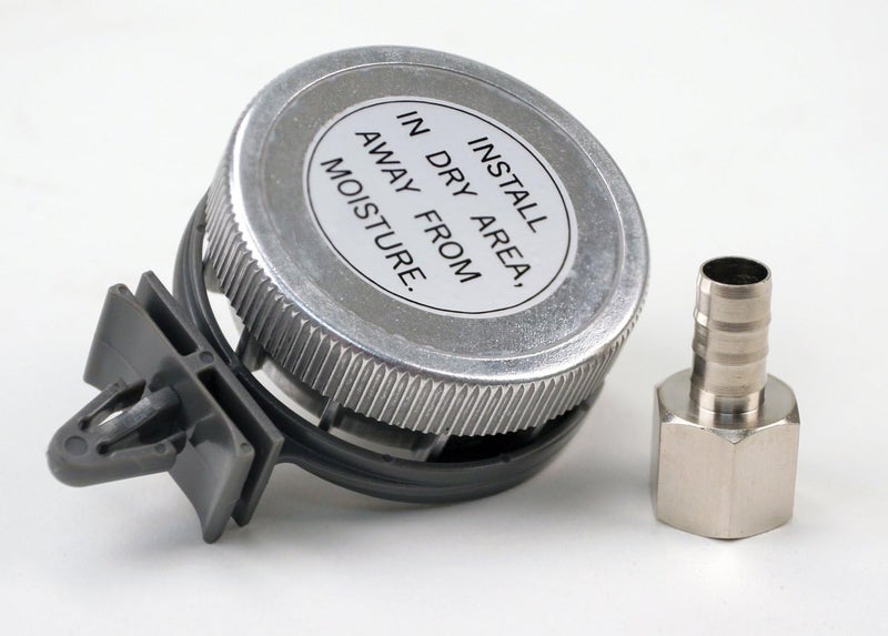 VIAIR Remote Intake Air Filter Assembly with Metal Housing