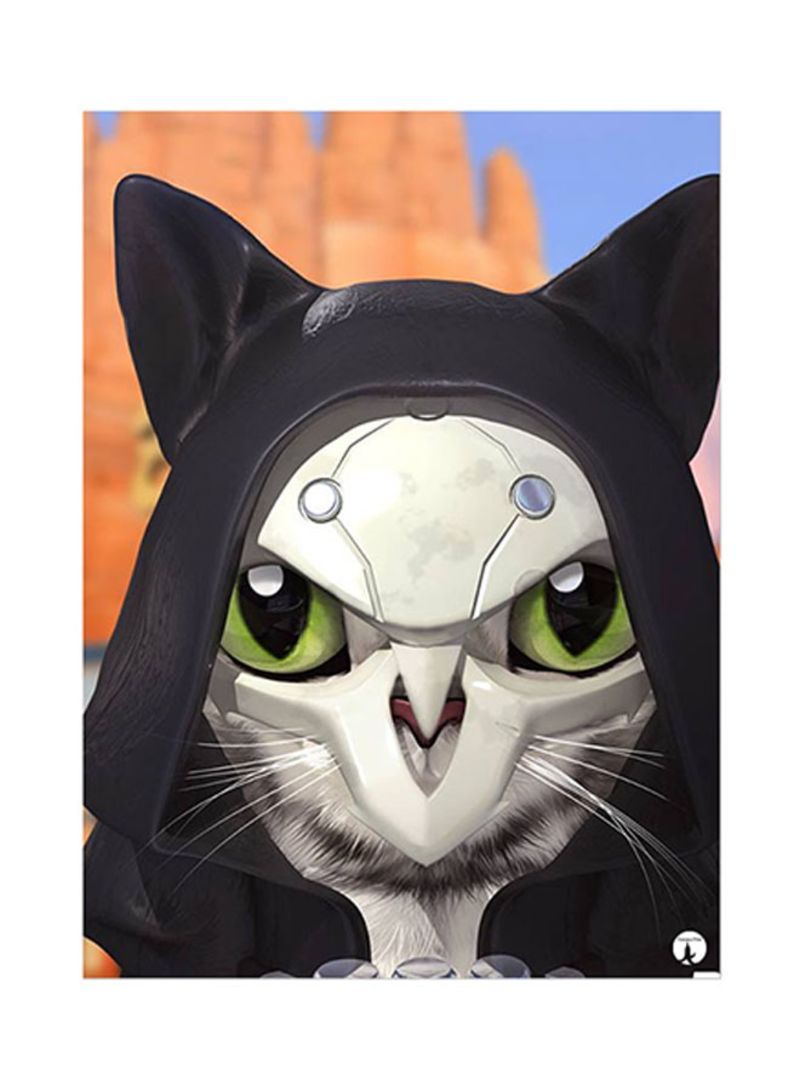 RKN Video Game Overwatch Metal Plate Poster Multicolour 15x20centimeter