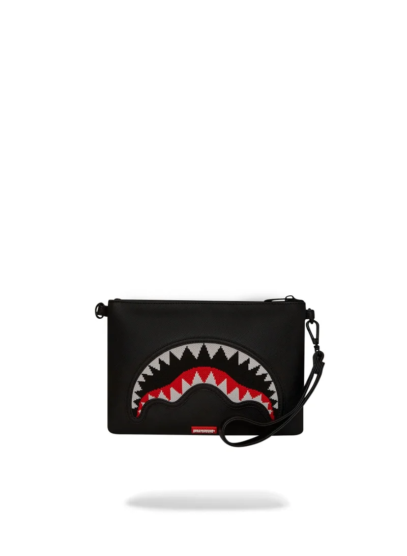 SPRAYGROUND  FLY KNIT MOUTH CROSSOVER CLUTCH  | Best Price UAE