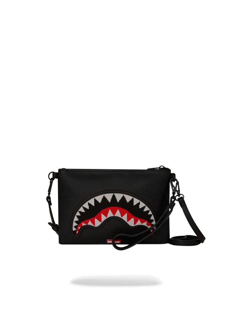 SPRAYGROUND FLY KNIT MOUTH CROSSOVER CLUTCH  - Image 1