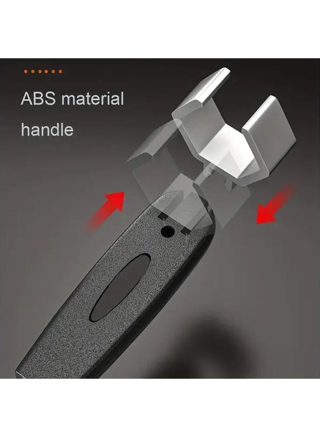 Black Adjustable Double Ended Wrench Set For Narrow Spaces Multi Functional Durable Aluminum Alloy - Image 3