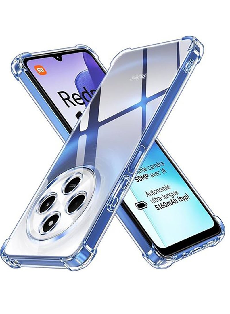 جراب شفاف ومضاد للصدمات لهاتف شاومي ريدمي بوكو سي 75 Xiaomi Redmi HM 14C / HM 14R / Poco C75 - Image 1