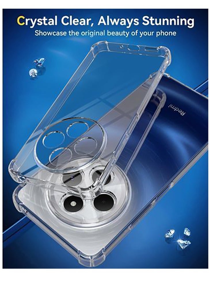 جراب شفاف ومضاد للصدمات لهاتف شاومي ريدمي بوكو سي 75 Xiaomi Redmi HM 14C / HM 14R / Poco C75 - Image 2