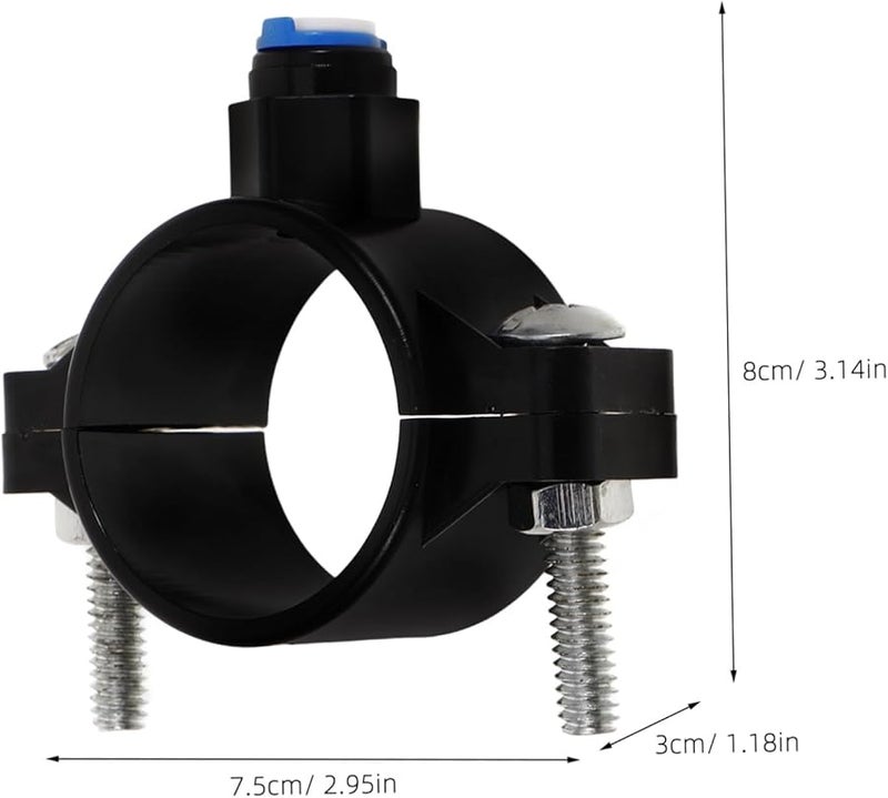 Reverse Osmosis Water Purifier Drain Saddle Clamp Quick Disconnect For Easy Maintenance - Image 3