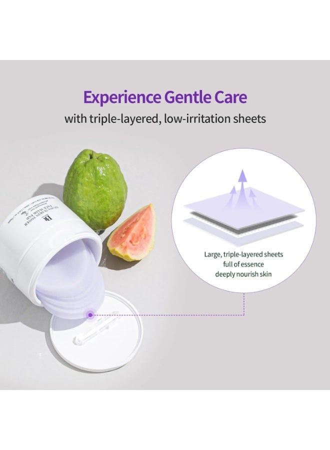 Benton Guava 70 Skin Toner Face Mask Pad x70 - Image 4