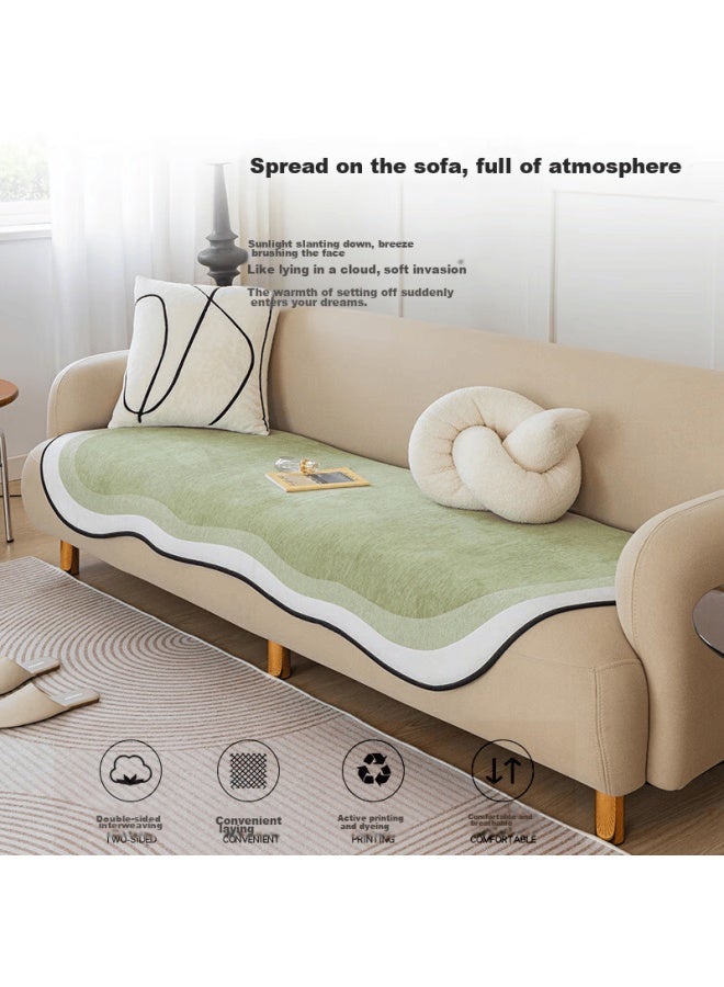 Avivi Irregular Sofa Cushion, All-season Non-slip Sofa Cover, Sofa Slipcover, Window Seat Pad, 90*180 CM - Image 3