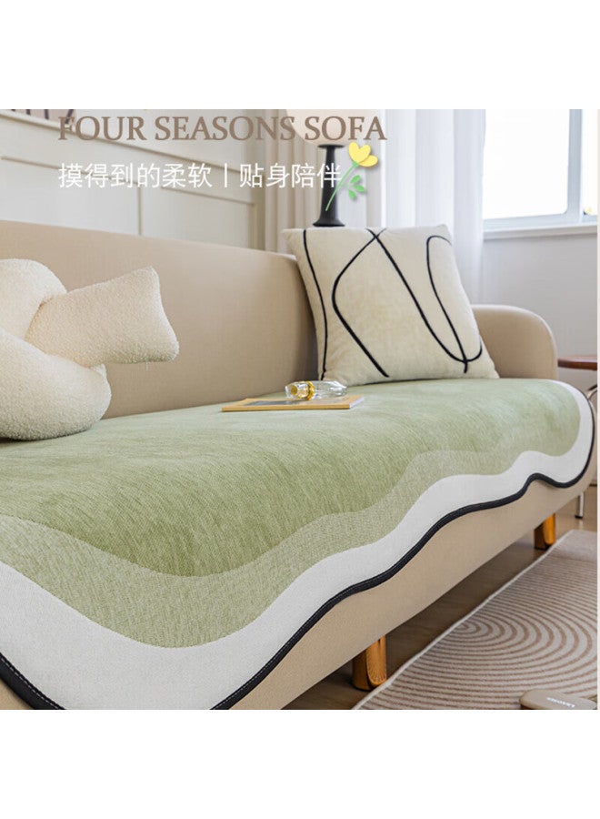 Avivi Irregular Sofa Cushion, All-season Non-slip Sofa Cover, Sofa Slipcover, Window Seat Pad, 90*180 CM - Image 2