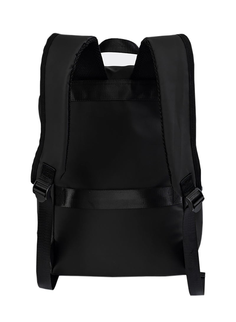 Anemoss Laptop Backpack, Waterproof Backpack for Women and Men, Work Bag with Laptop Compartment, 15-inch Laptop and Notebook, Backpack for Travel Hiking, Black - Image 4