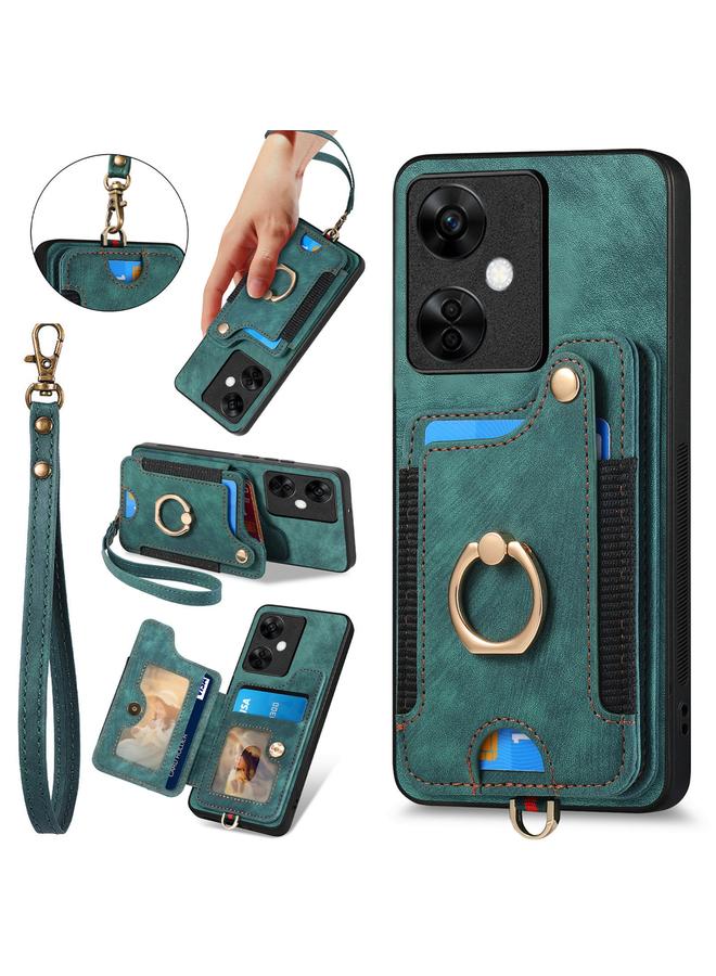 اس-توب جراب لهاتف OnePlus Nord CE3 بتصميم كلاسيكي مع حلقة متعددة البطاقات بتقنية RFID - Image 1