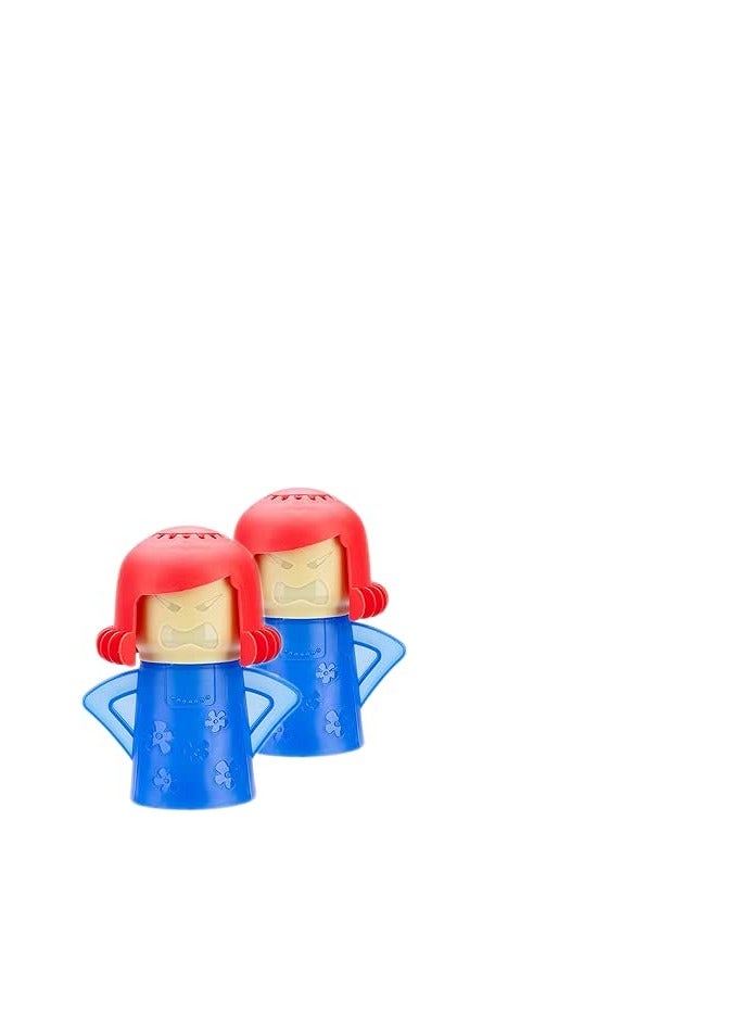 Generic Bell Dream Angry Mama Microwave Cleaner withstands high temperatures easily, cleaning in minutes with steam using vinegar and water for kitchen tools (2 pieces).  - Image 1