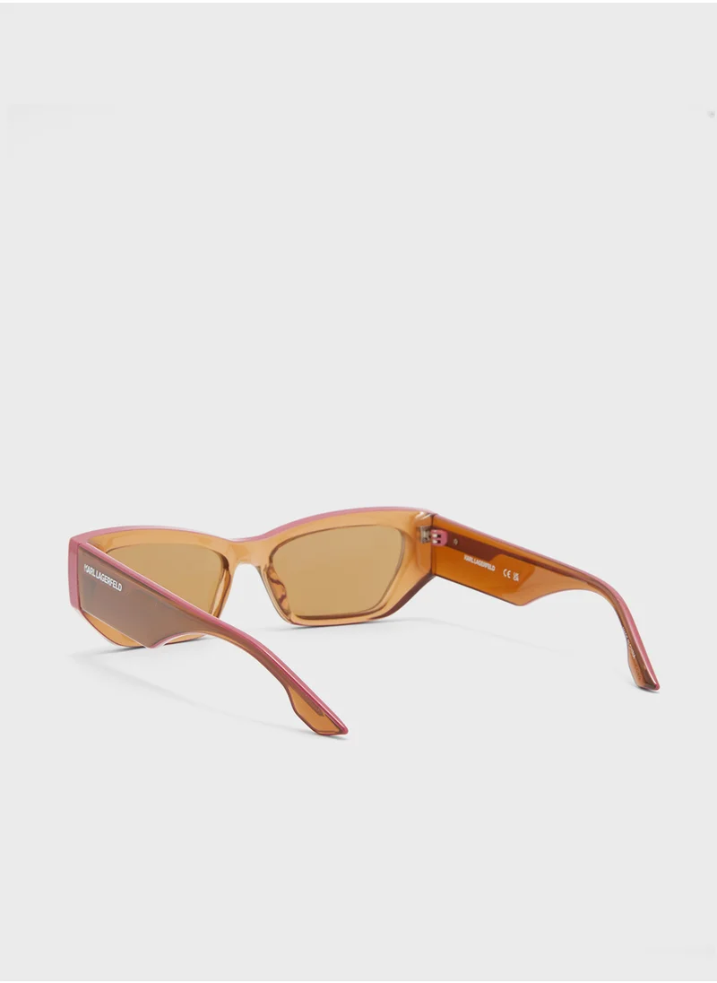 Karl Lagerfeld Modified Rectangle Sunglasses