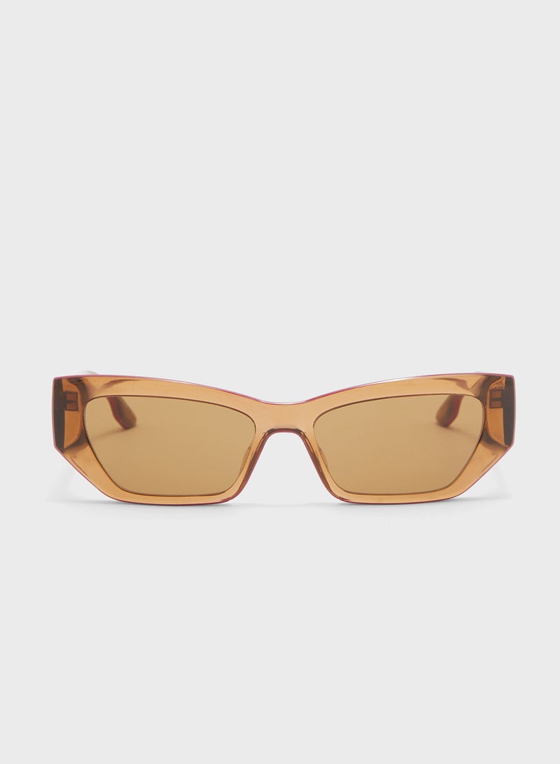 Karl Lagerfeld Modified Rectangle Sunglasses - Image 2
