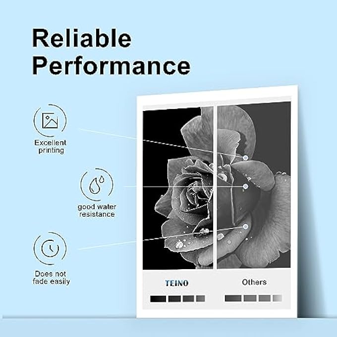 61 61XL BLACK INK CARTRIDGE REMANUFACTURED INK CARTRIDGE REPLACEMENT FOR HP 61XL 61 XL FOR ENVY 5530 4500 4502 5535 OFFICEJET 4630 4635 4632 DESKJET 2540 1010 3050A 2542 2549 3510 2541 2548 (2 BLACK) - Image 3
