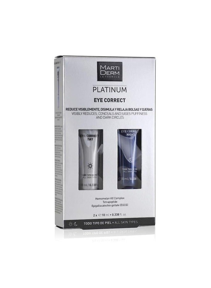 Martiderm Eye Correct Cream Day/ Night Cream 10 ml X 2's