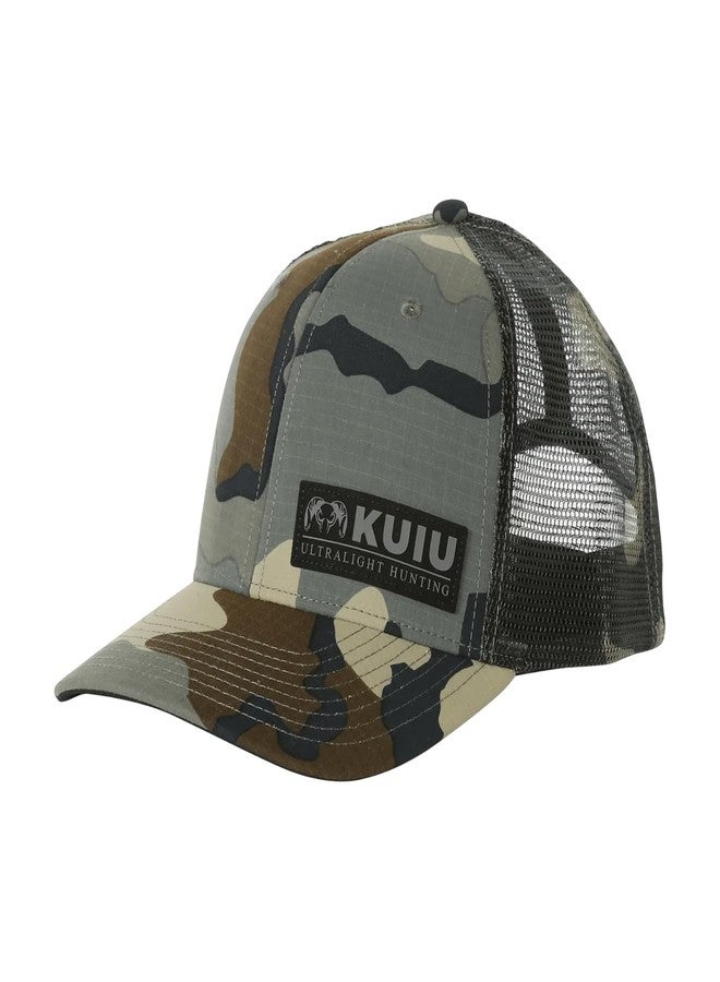 KUIU Cordura® Trucker Hat - Ultralight, Breathable Mesh Back, Adjustable Snapback, 6-Panel Design, DWR Stain-Resistant Visor - Image 1