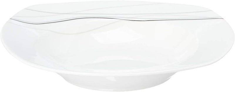 Lorren Home Trends 20 Piece Square Dinnerware Set Service for 4 Confetti - Image 4