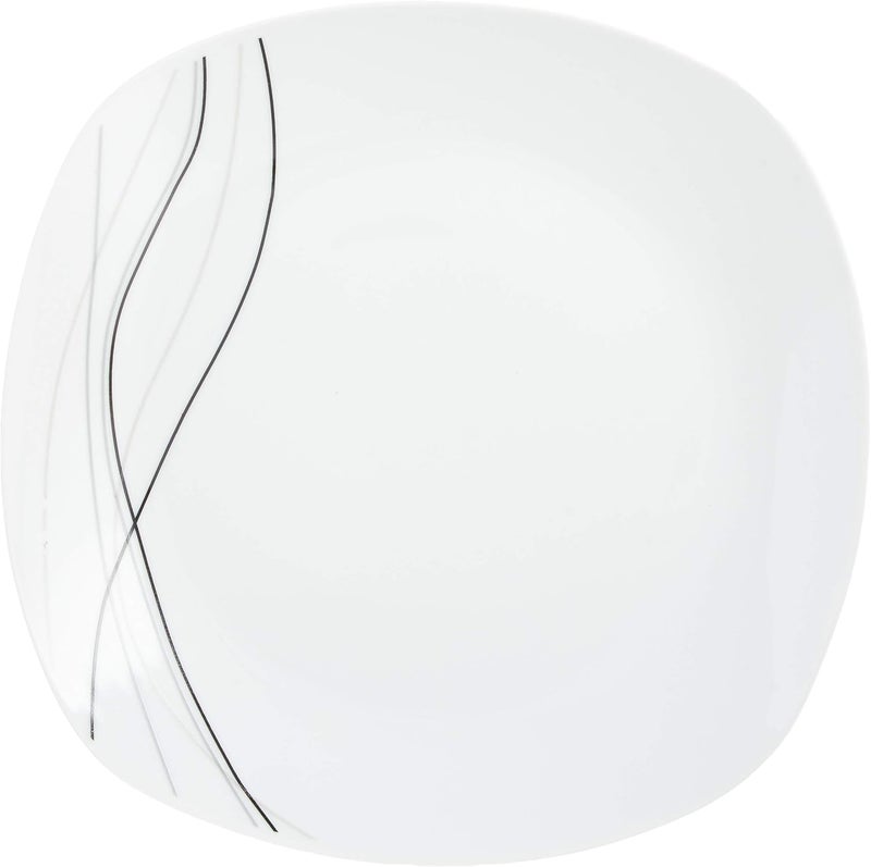 Lorren Home Trends 20 Piece Square Dinnerware Set Service for 4 Confetti - Image 3