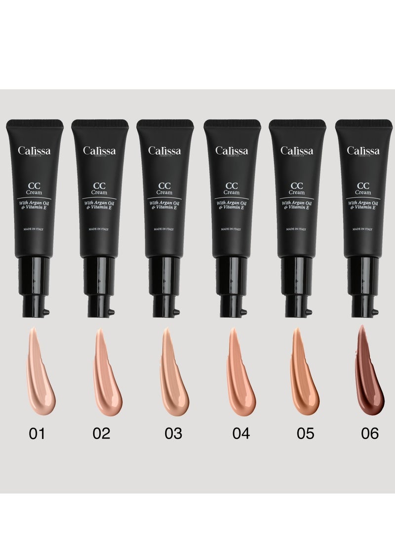 CARISSA COSMETICS CC Cream Moisturizing And Correcting Skin 30 ml 06