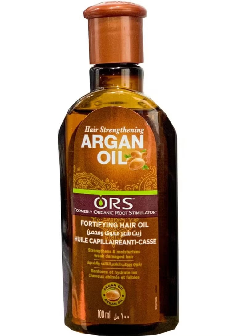 أو آر اس أورس زيت الأرجان المقوي للشعر - 100 مل