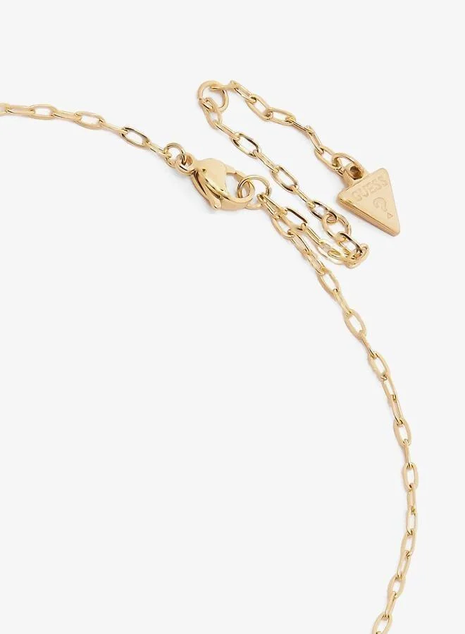 GUESS  Heart Necklace And  Studs for Women | Best Price UAE
