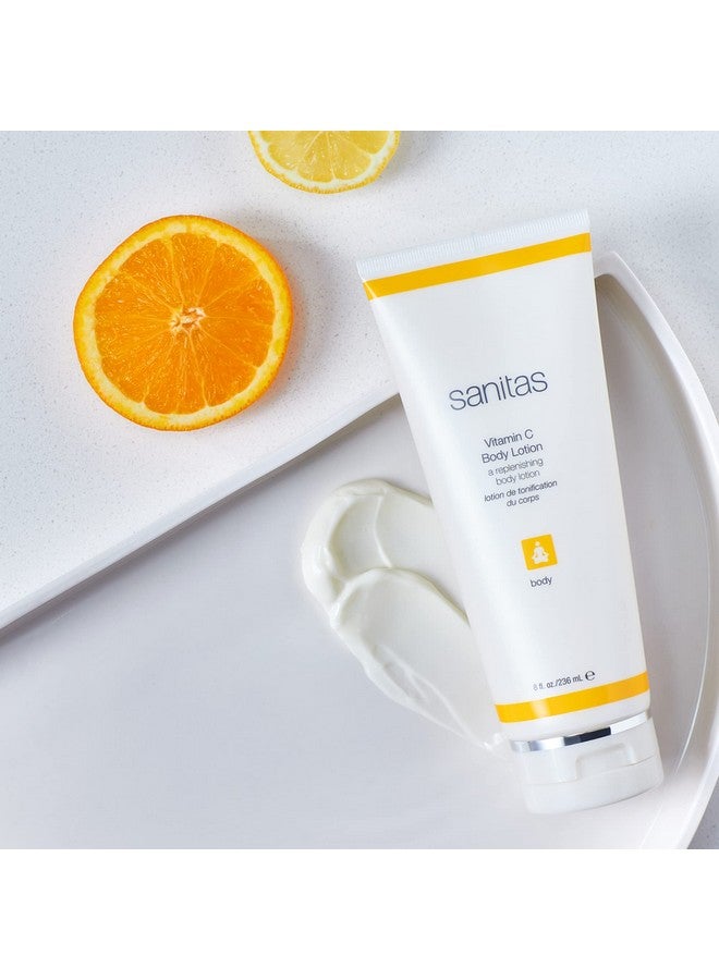 Sanitas Skincare Vitamin C Body Lotion Brightening Antioxidants Shea Butter 8 Ounces - Image 2