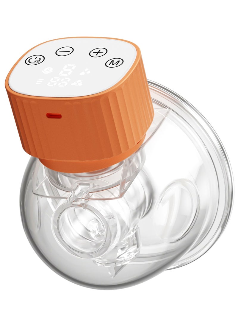 Electric Breast Pump, LED Display, Hands-Free Portable Milk Extractor, Wearable 3 Modes, Silent Automatic Milker 25.5mm - Image 1
