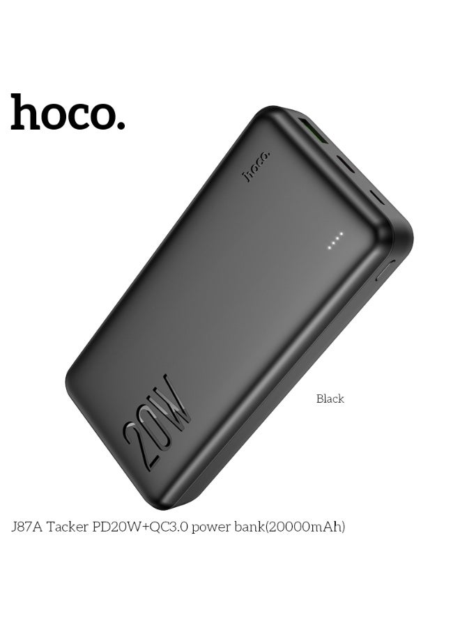 hoco. J87A PD20W+QC3.0 Power Bank (20000mAh) - Image 1