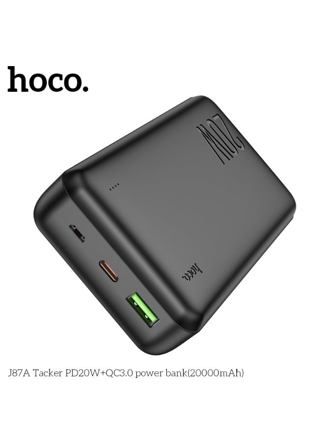 hoco. J87A PD20W+QC3.0 Power Bank (20000mAh) - Image 2