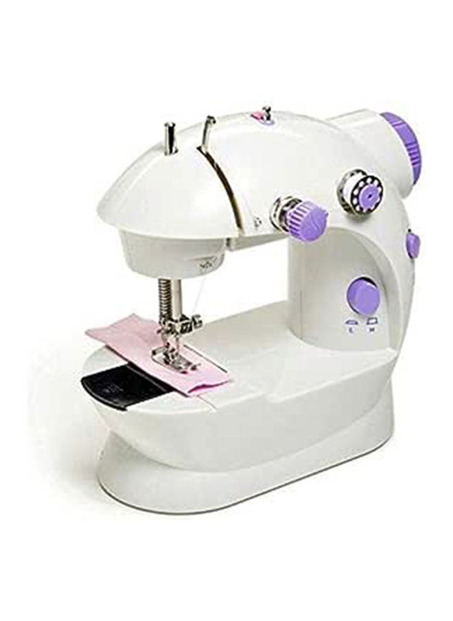 Generic Mini Portable Electric Operated Sewing Machine - White 