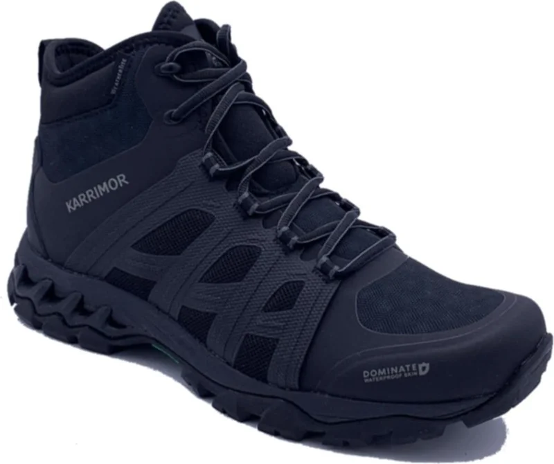 كاريمور K1080-BLK-155 Dominator Mid Weathertite Outdoor Boots Black