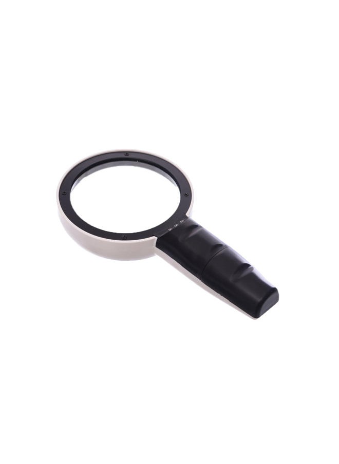 El Maayergy - Elmaayergy Y-51 DT7666 Metal Magnifying Glass with Led Light 110MM With Durable Material, Suitable For School And Home - Image 1