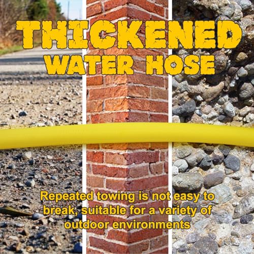 OEBLD 5/8”Inner RV Water Hose 10FT Drinking Fresh Potable Water Safe Hose for Camper/Garden/Boat/Farm/Home, No Kinking, Flexible, Wear-resistant, 150PSI Work Pressure, Yellow - Image 3