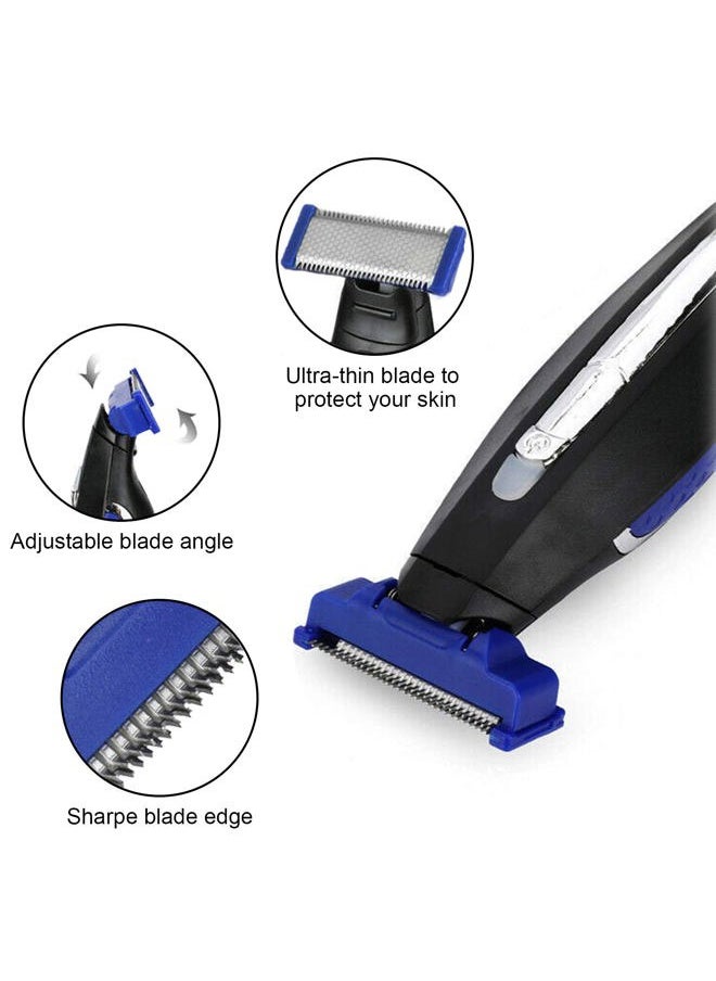 LinMei - 4PCS LinMei Solo Replacement Heads Compatible for 1st Generation Microtouch Solo Mens Shaver with Shaver Charging Cable for Electric Trimmer - Image 1