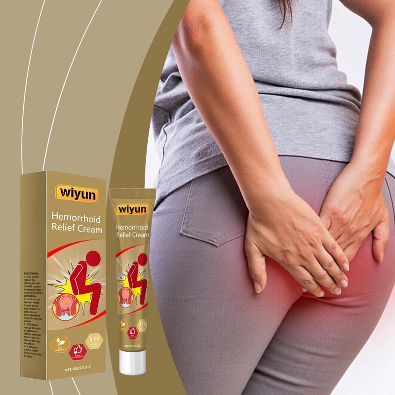 KUNLEN Herbal Hemorrhoids Cream Chinese Hemorrhoid Creams Body Care Cream for Men and Women 3pcs - Image 2