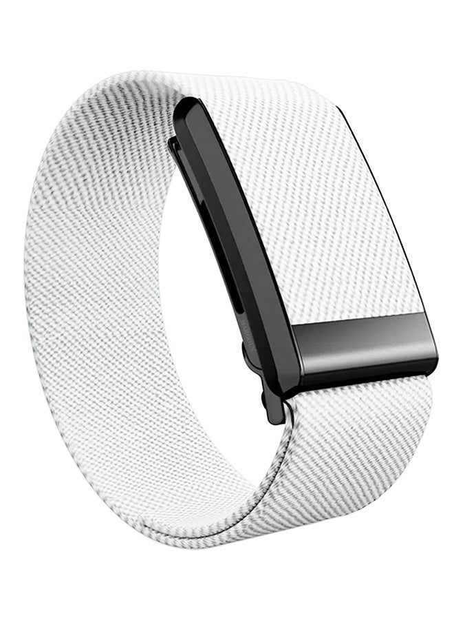 BGM Nylon Replacement Strap For Whoop 4.0 Band , Stylish & Affordable Replacement Strap | Wristband For WHOOP 4.0 Fitness Tracker Replacement Strap - White - Image 3